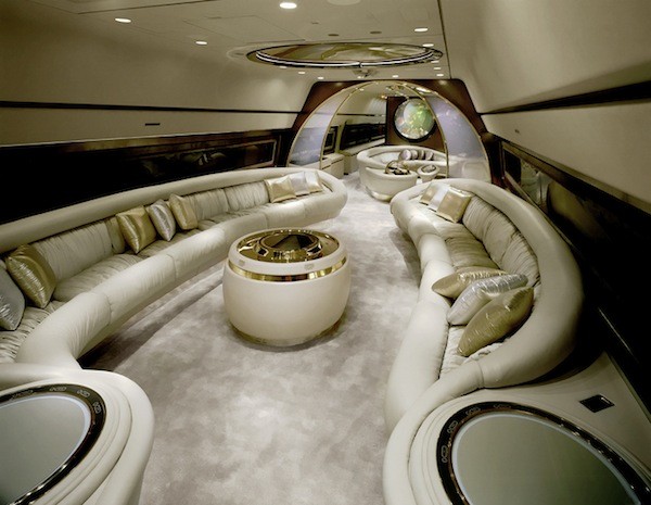 cool private jet interiors