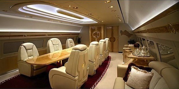 private jet exterior design