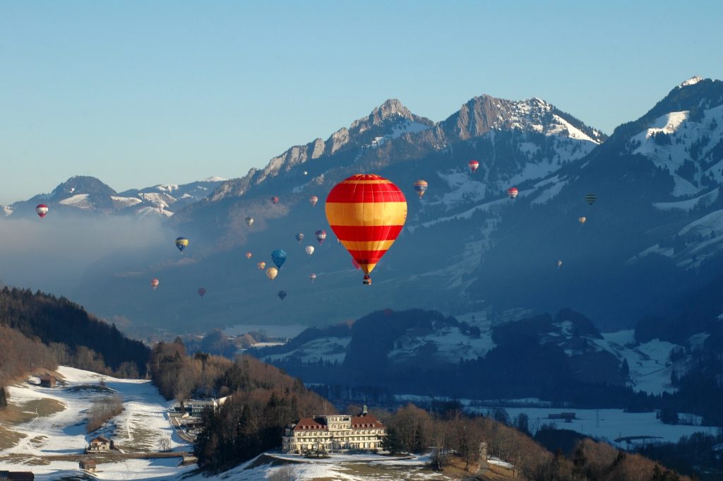 Château-d’Oex Hot Air Balloon Rides