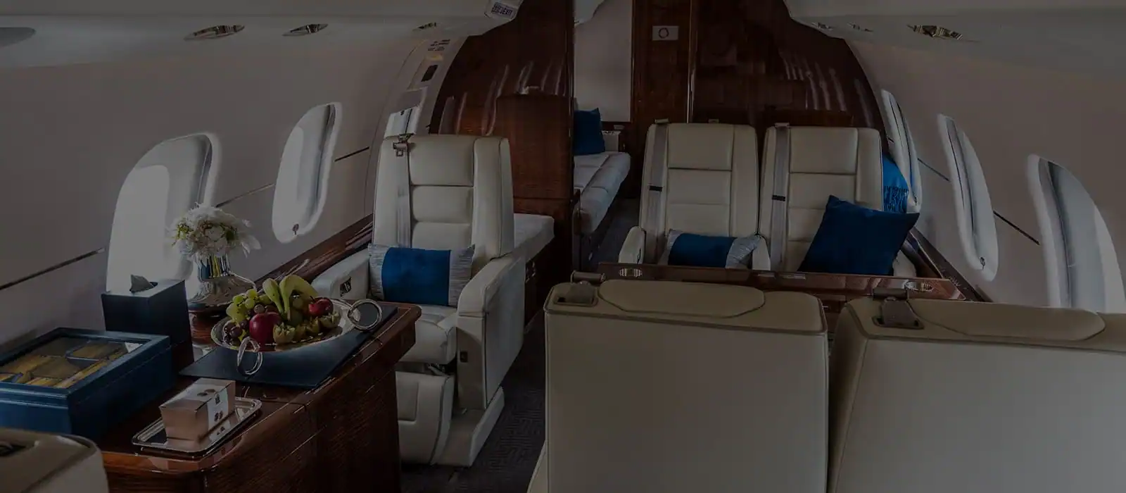 Luxury jet interior