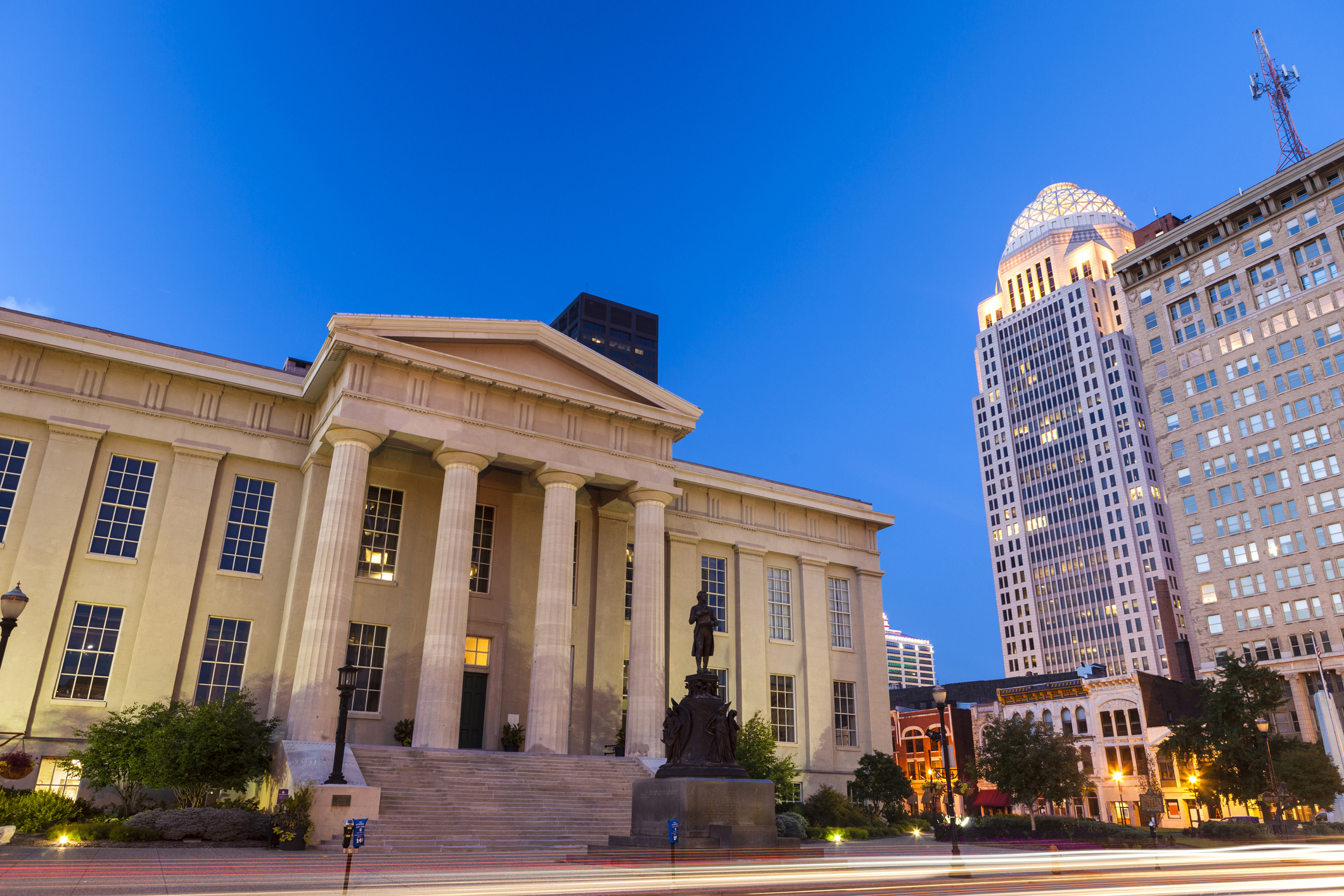Image of Downtown Louisville Kentucky