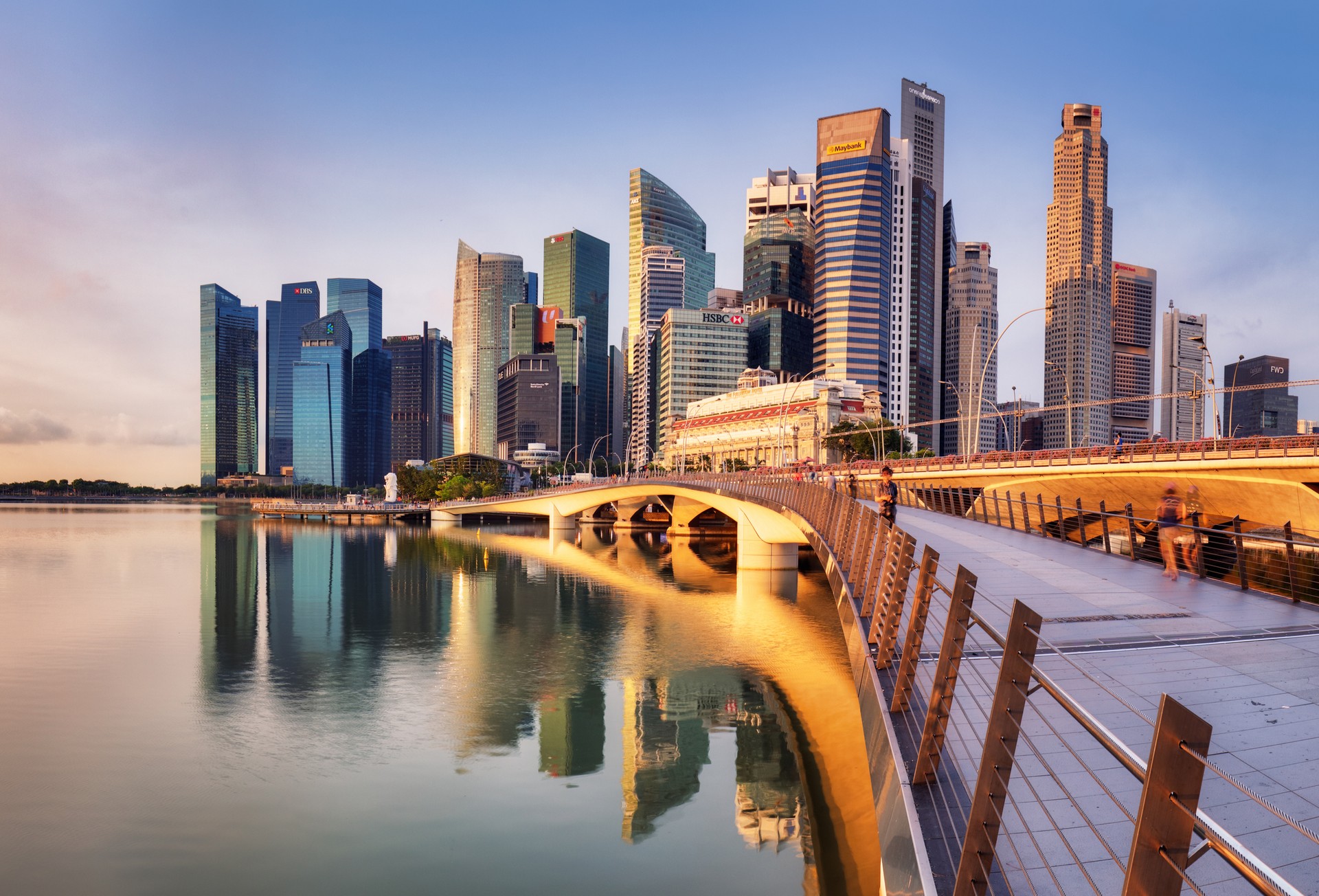 Singapore Private Jet Flights View