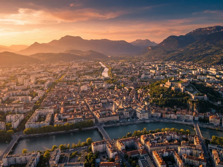 Grenoble and Dublin Private Jet Flights