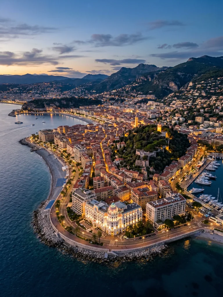 Copenhagen to Nice Private Jet Flights