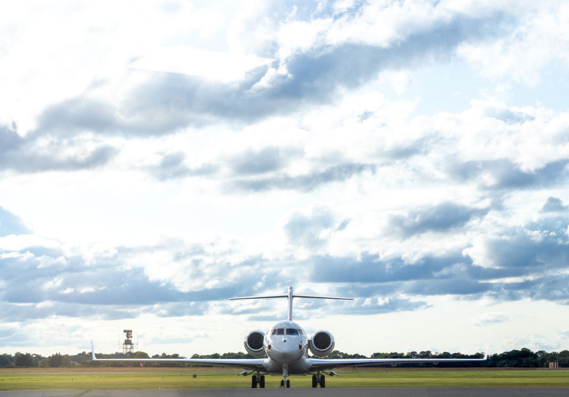 Image of Private Jet On The Ramp 2