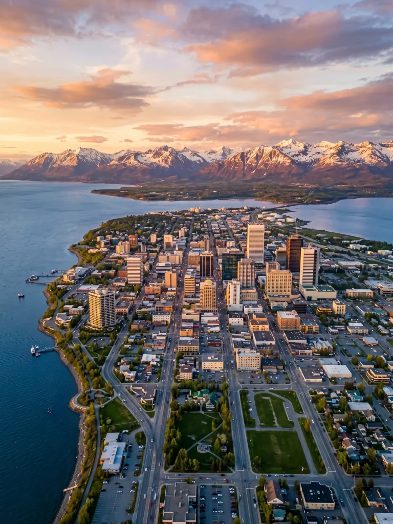Shanghai to Anchorage Private Jet Flights