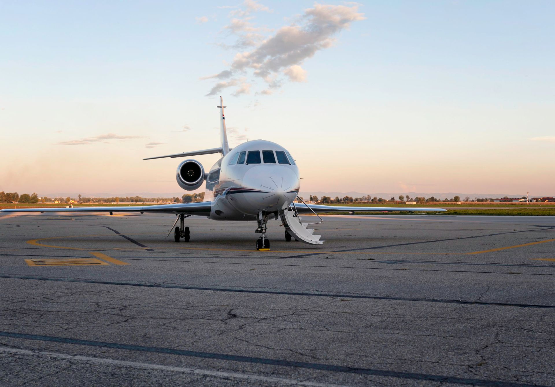 Image of Private Jet On The Ramp 5
