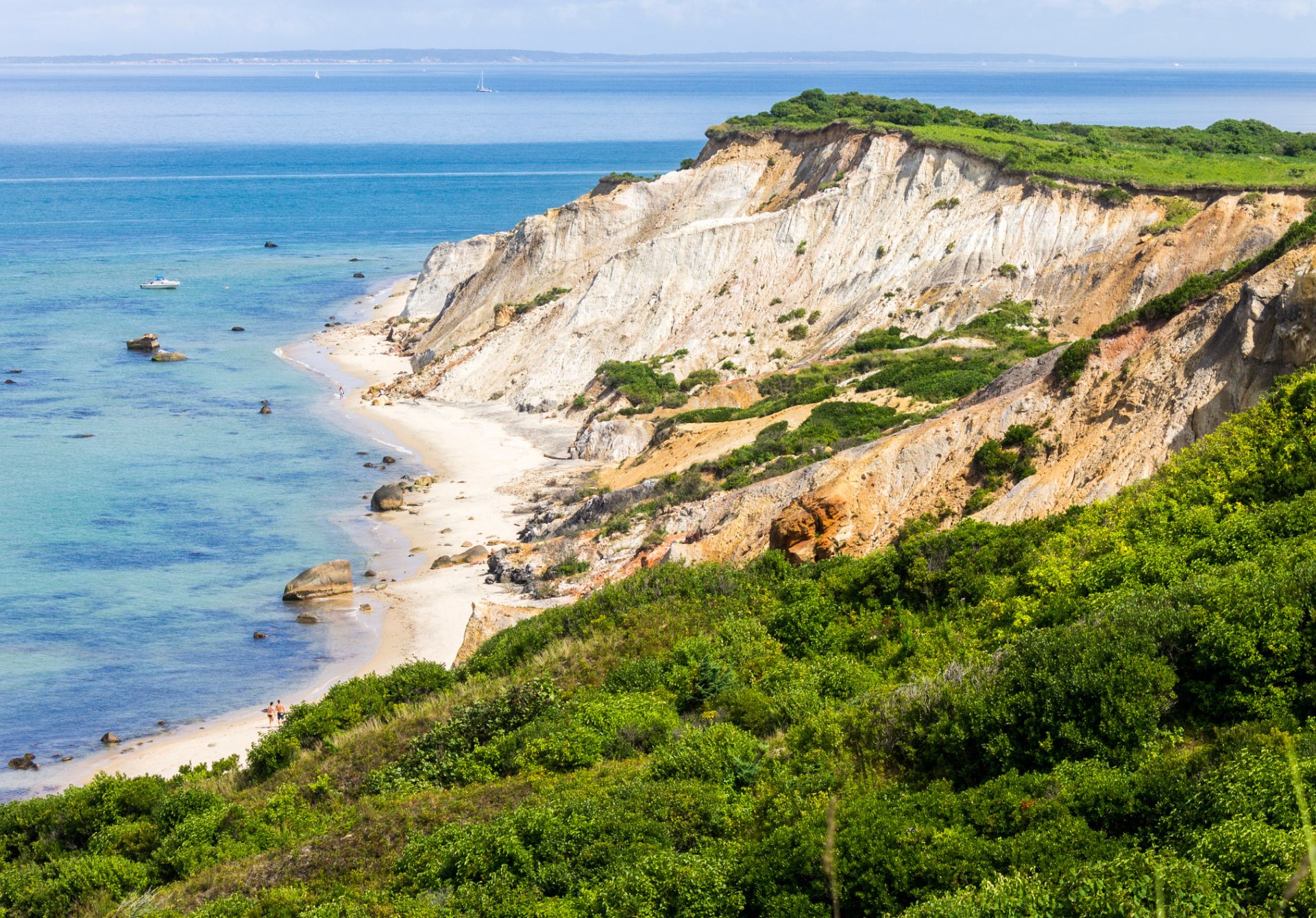 Image of Gay Head Cliffs Marthas Vineyard Massachusetts