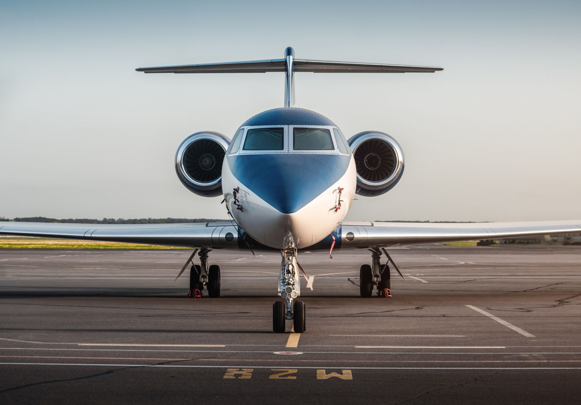 Image of Private Jet Ready For Departure To Concord California