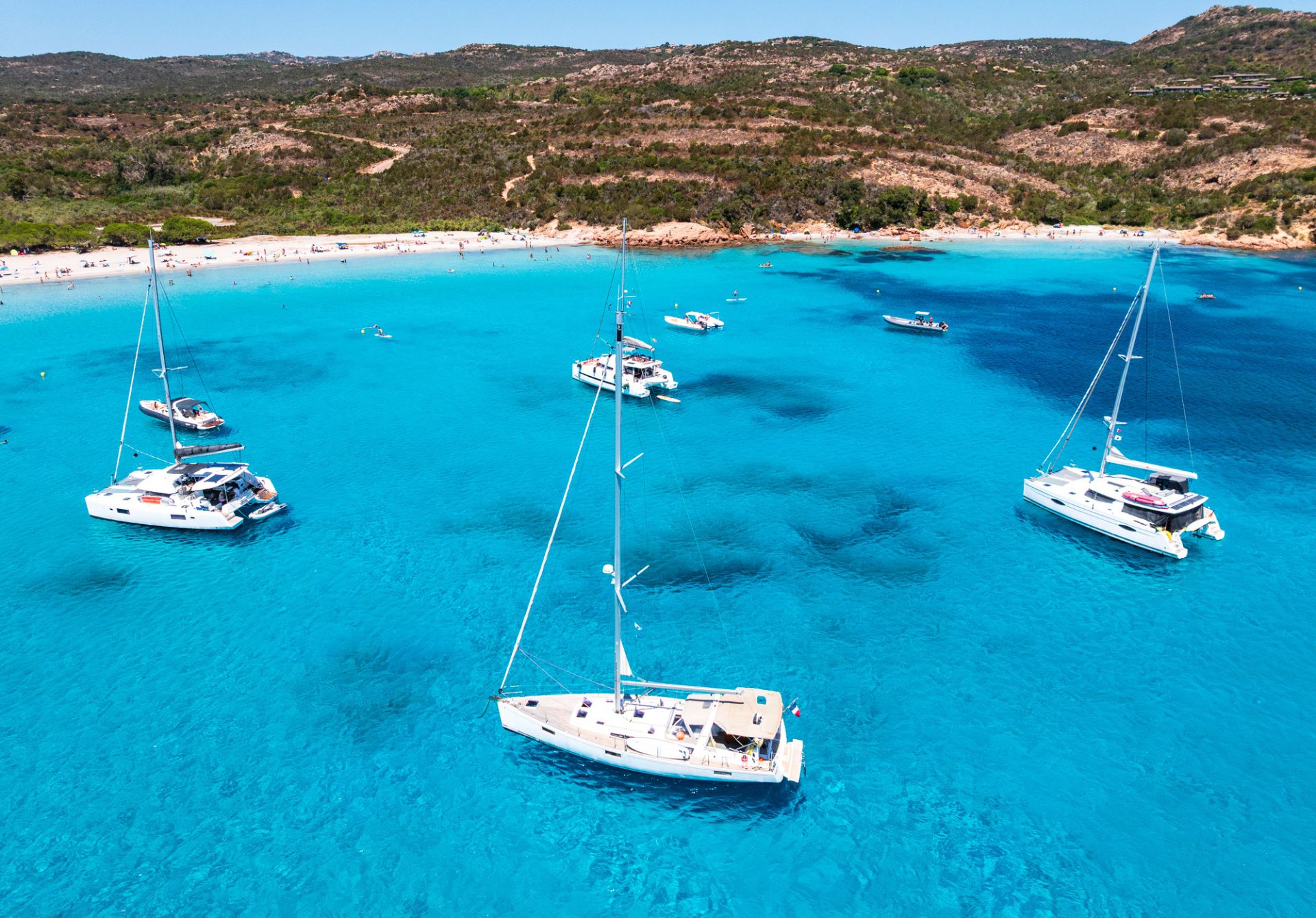 Image of The Picturesque Coastline Of Figari Corsica France