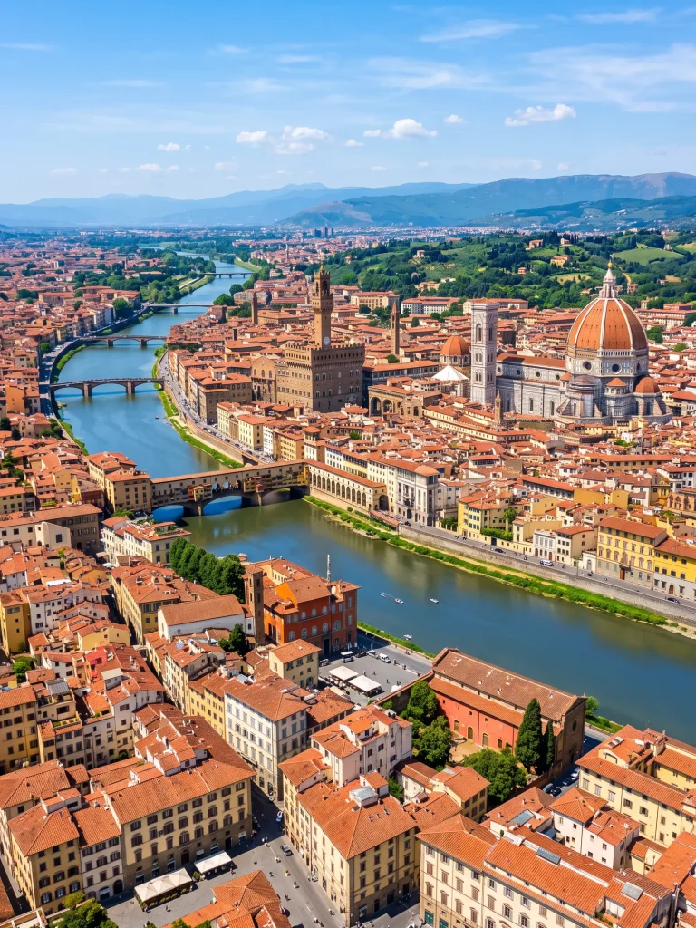 Tivat to Florence Private Jet Flights