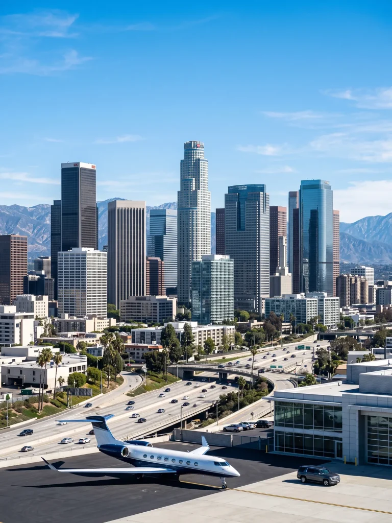 Grand Canyon to Los Angeles Private Jet Flights