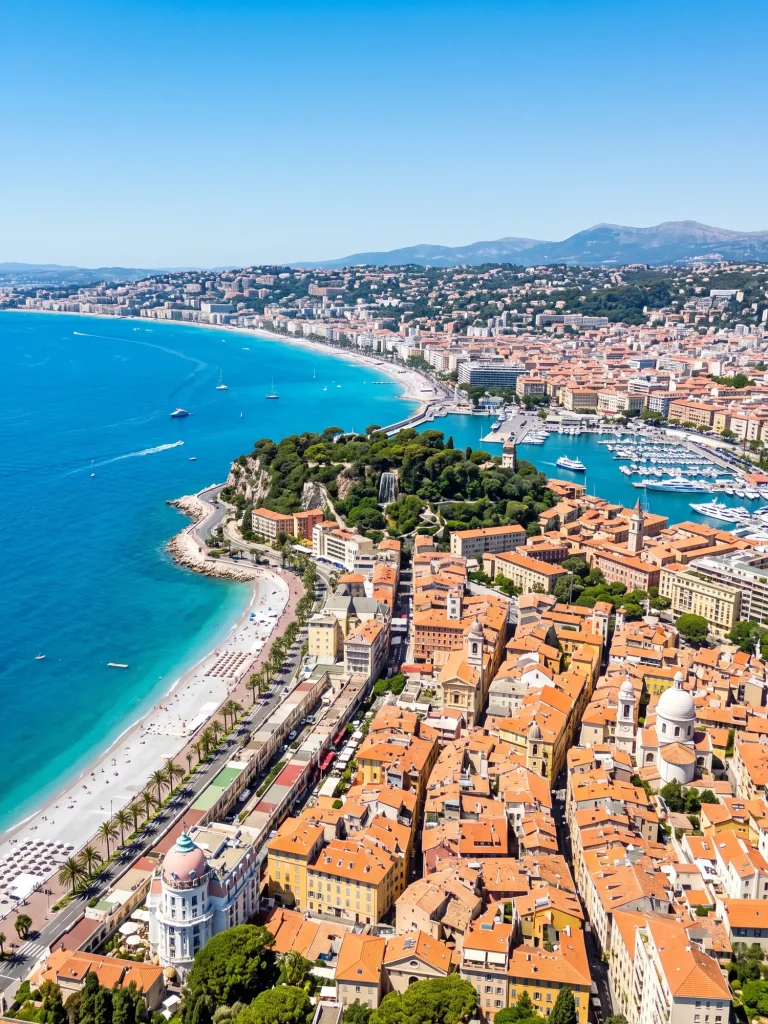 Malaga to Nice Private Jet Flights